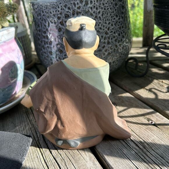 HAKATA URASAKI Dolls "The Basket Maker" figurine CIRCA 1970s - Picture 2 of 13